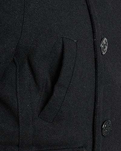Urban Republic Boys' Faux-Fur Lined Peacoat Urban Republic Boys' Faux-Fur Lined Peacoat